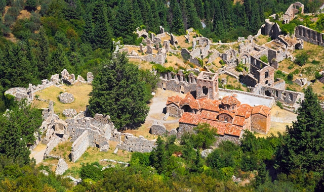 Mystras & Voulkano Monastery